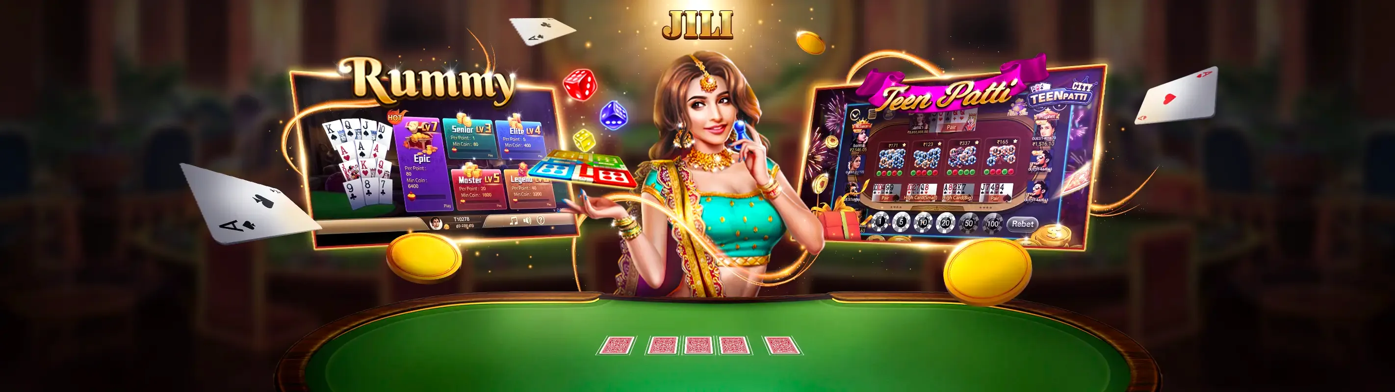 Sảnh VIP sang trọng của casino xin88